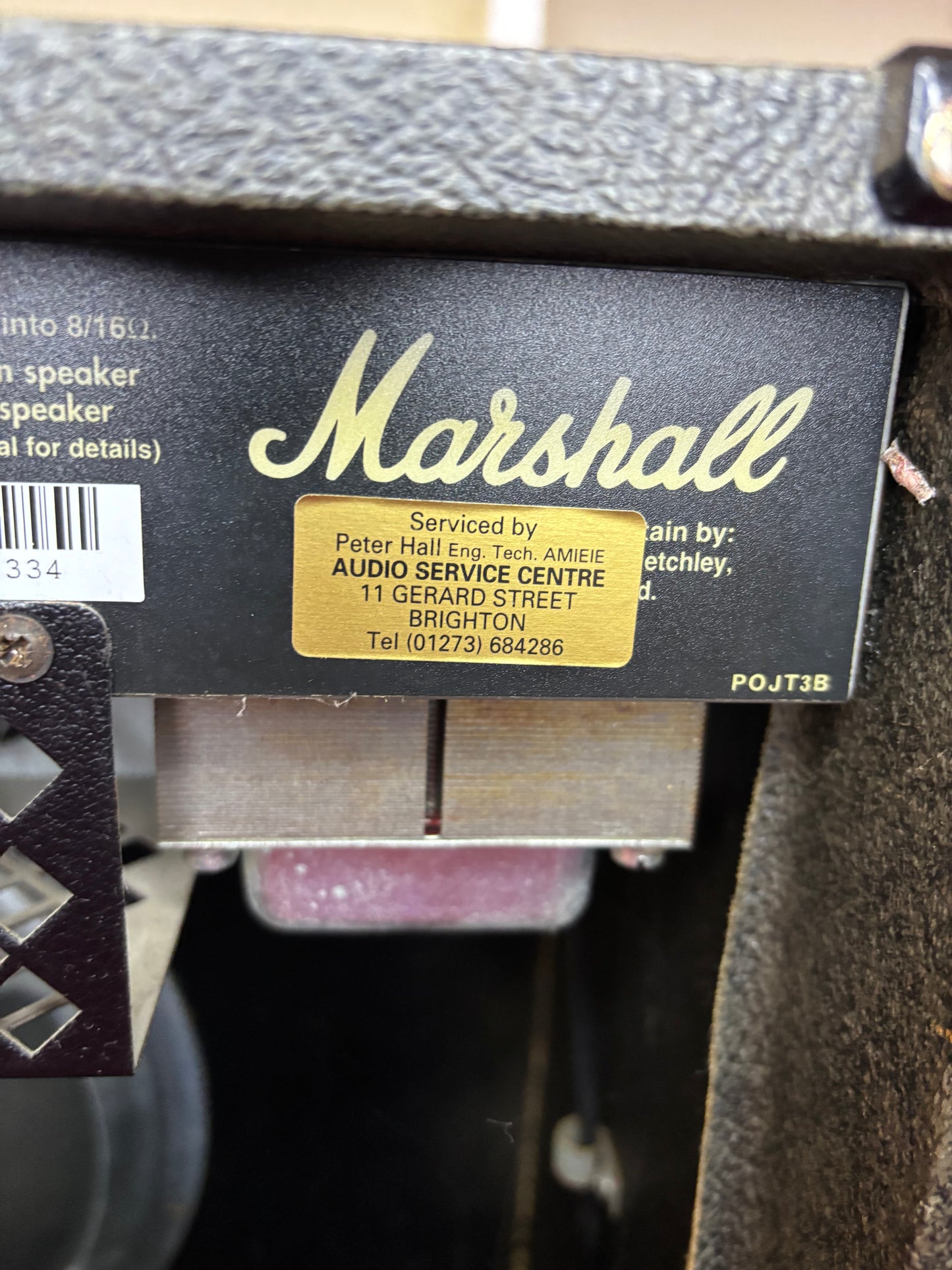 Marshall JTM 30 30-Watt 1x12" Guitar Combo 1990s Black