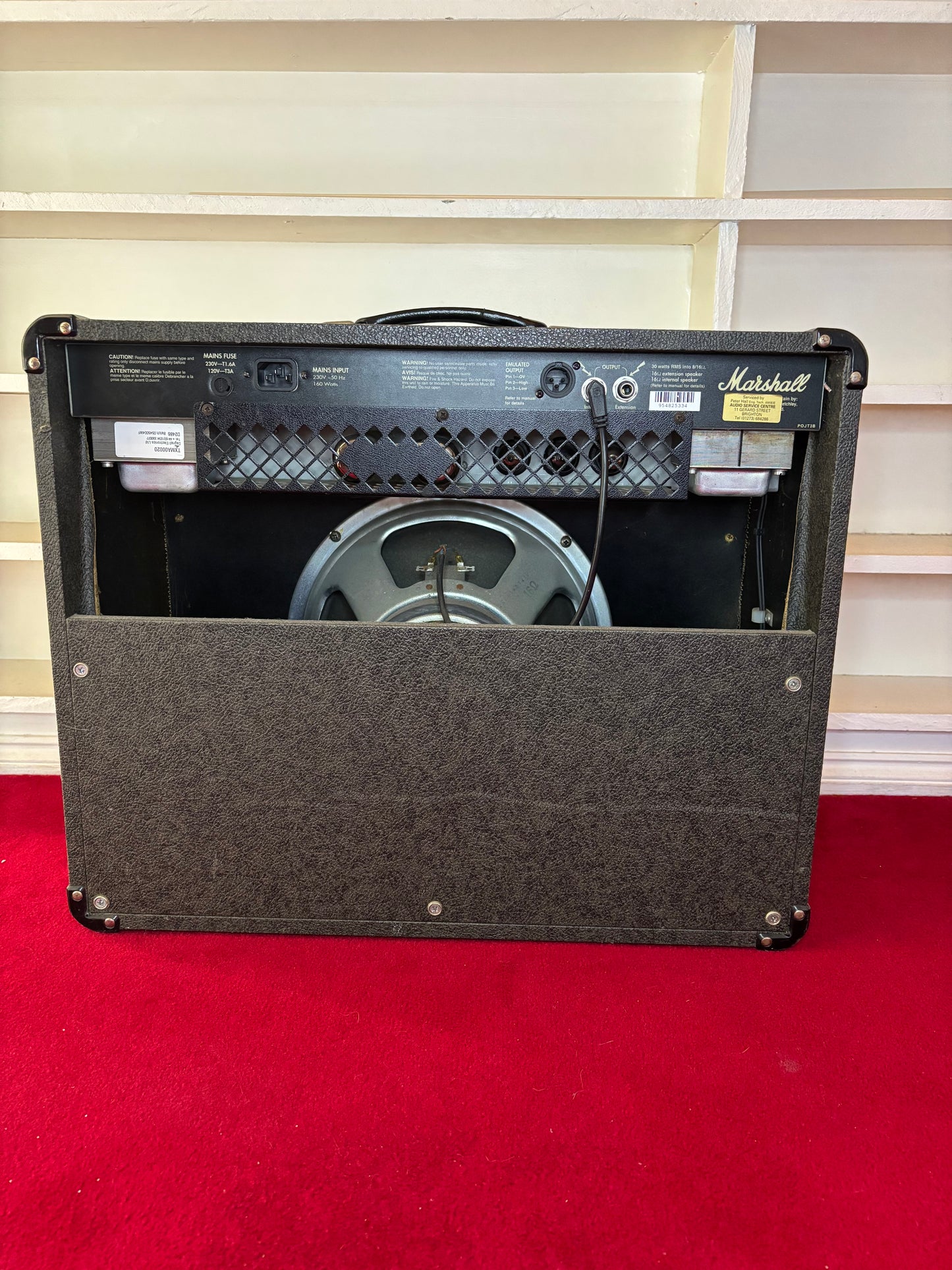 Marshall JTM 30 30-Watt 1x12" Guitar Combo 1990s Black