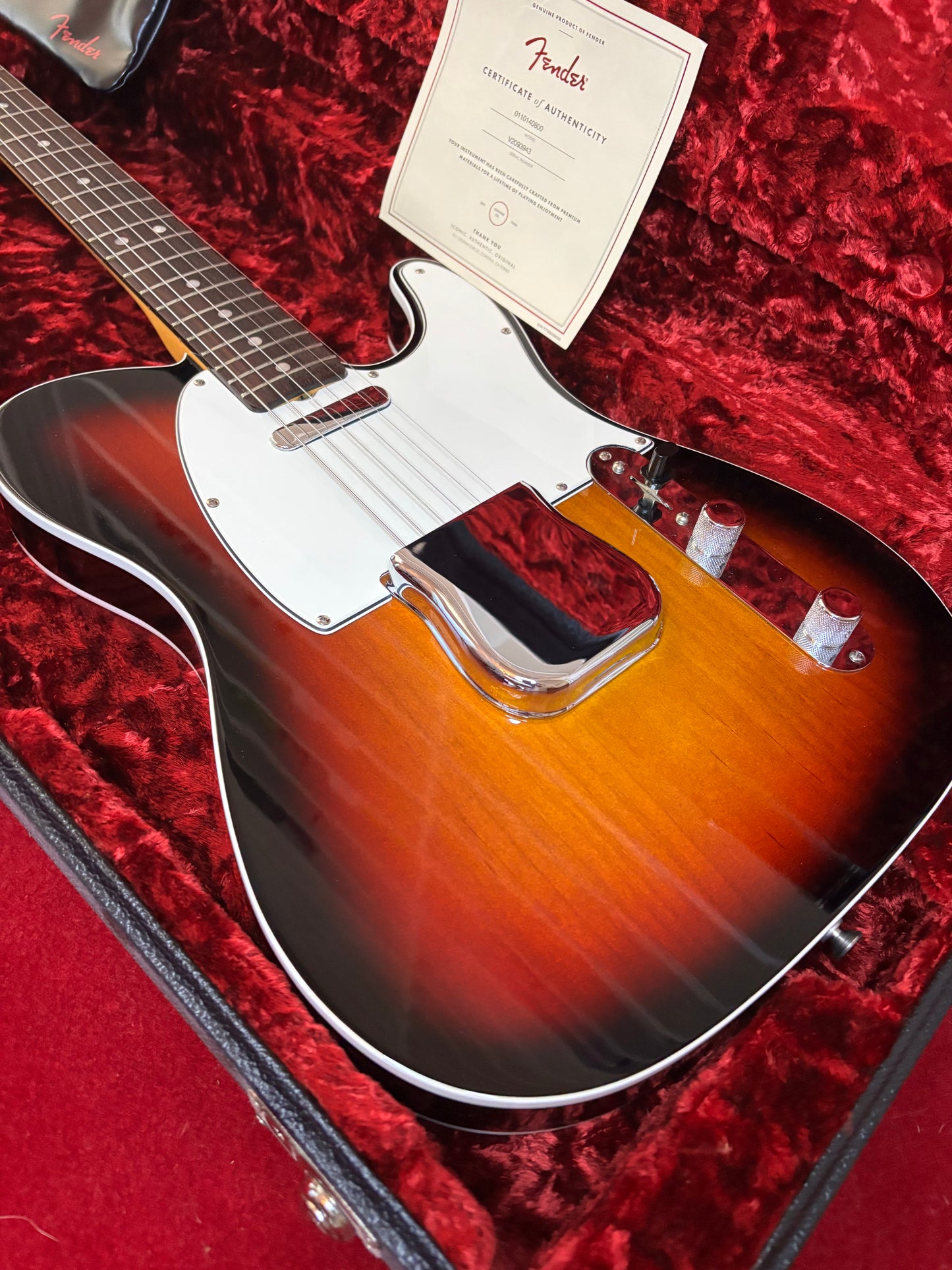 Fender American Original '60s Telecaster with Rosewood Fretboard 2018 - 2022 - 3-Color Sunburst