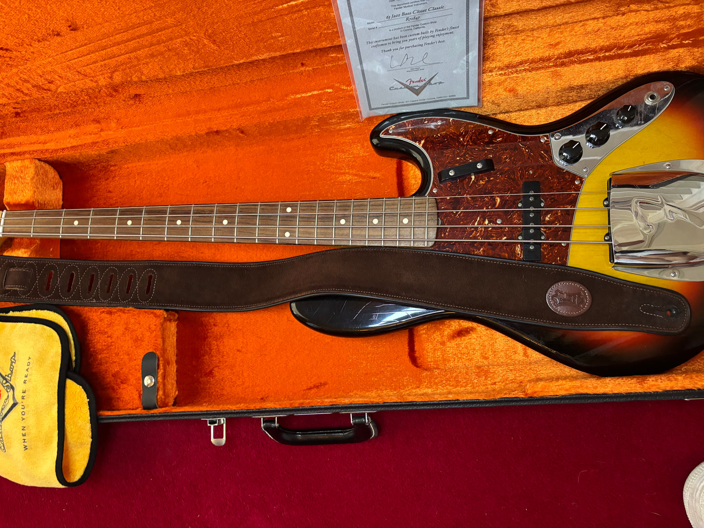 Fender Custom Shop '63 Jazz Bass Closet Classic