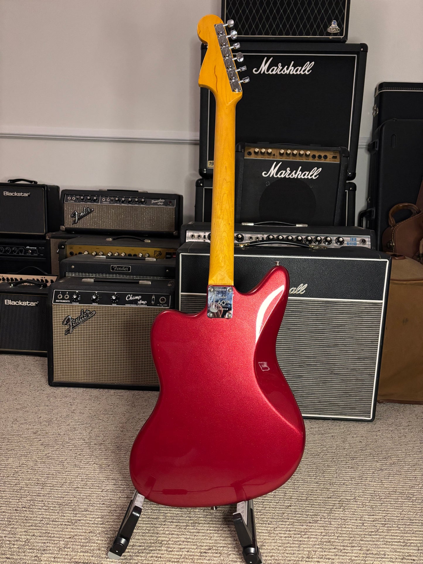 Fender 60th Anniversary Jaguar 2022 Mystic Dakota Red