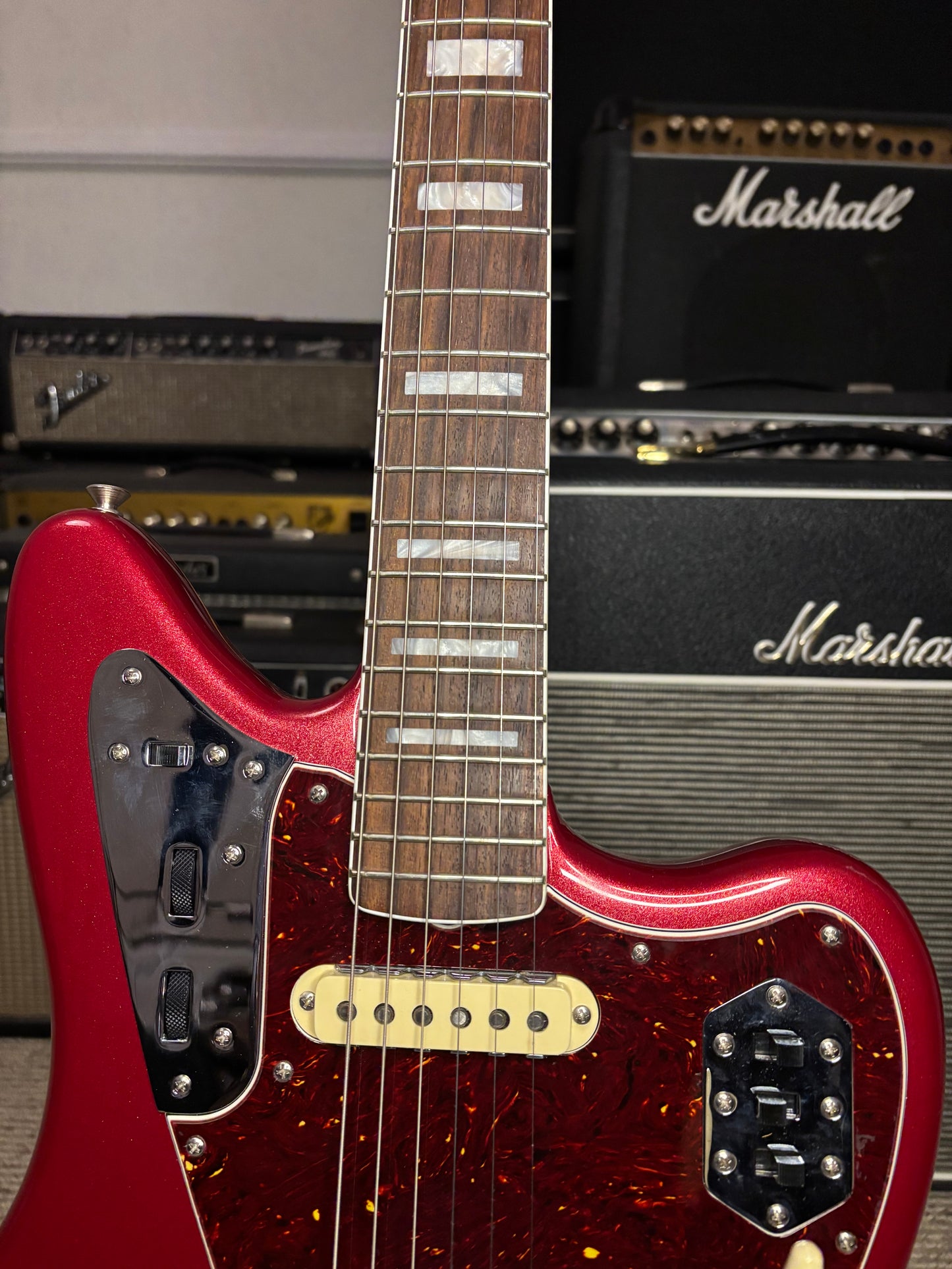 Fender 60th Anniversary Jaguar 2022 Mystic Dakota Red