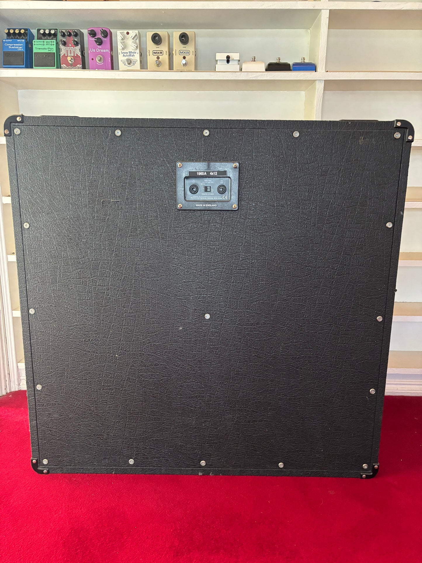 Marshall JCM 900 Lead Series 1960A Slant 4x12 Slant Cabinet 1990s Black