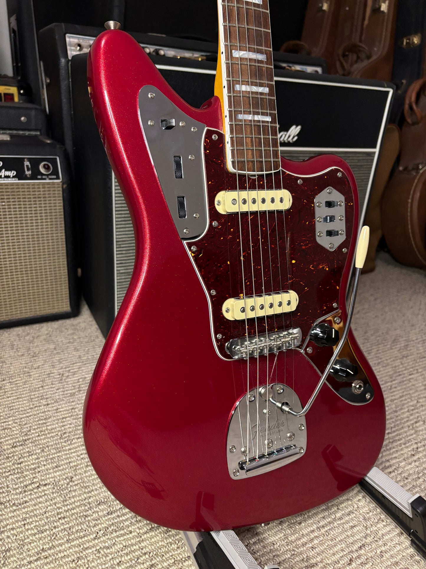 Fender 60th Anniversary Jaguar 2022 Mystic Dakota Red