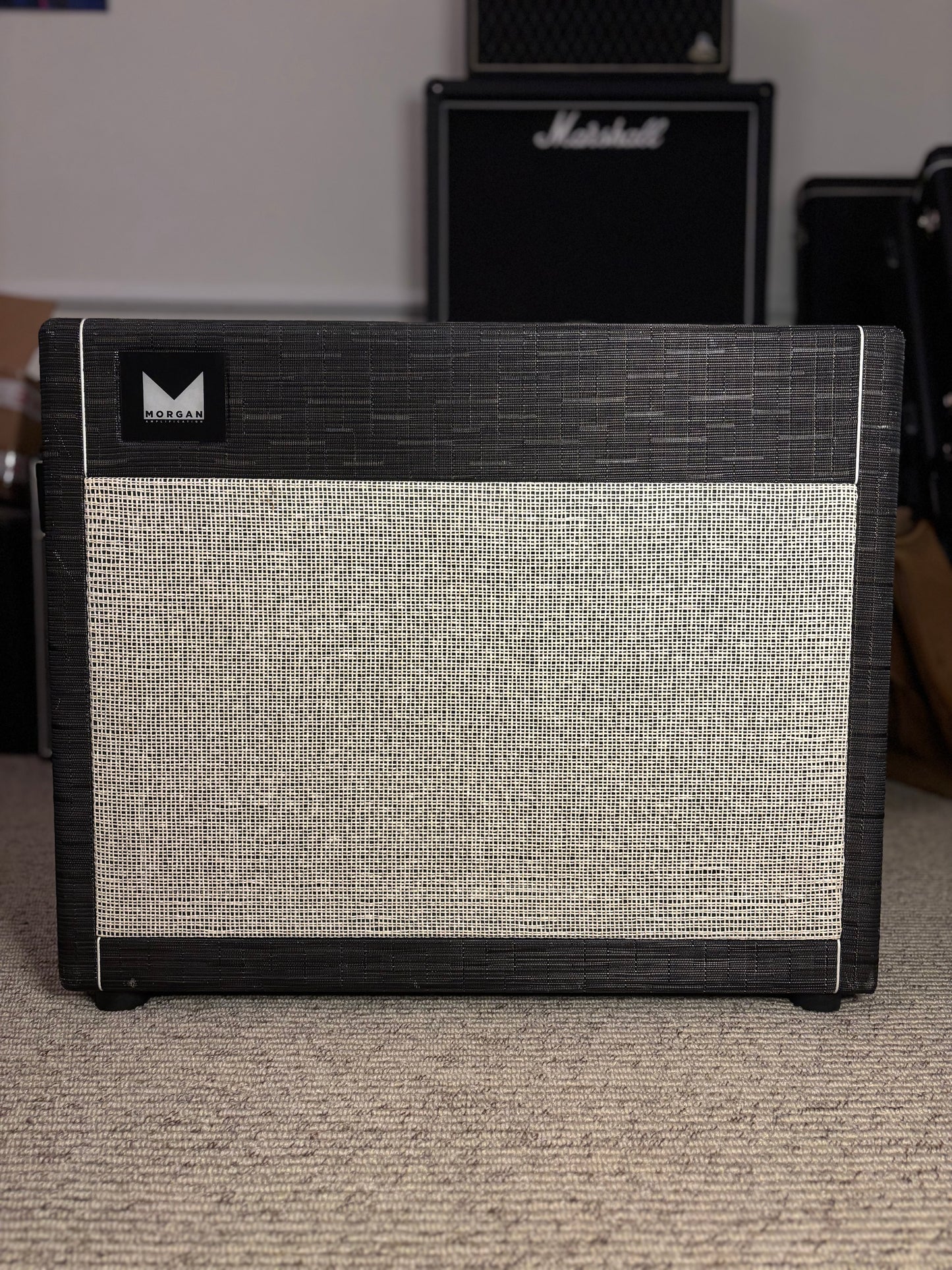 Morgan Amplification SW22R C 22-Watt 1x12" Guitar Combo with Reverb 2010s - Black