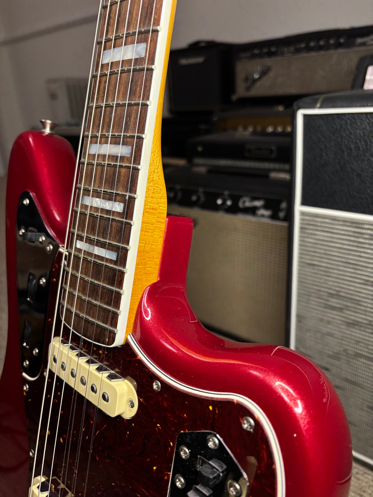 Fender 60th Anniversary Jaguar 2022 Mystic Dakota Red