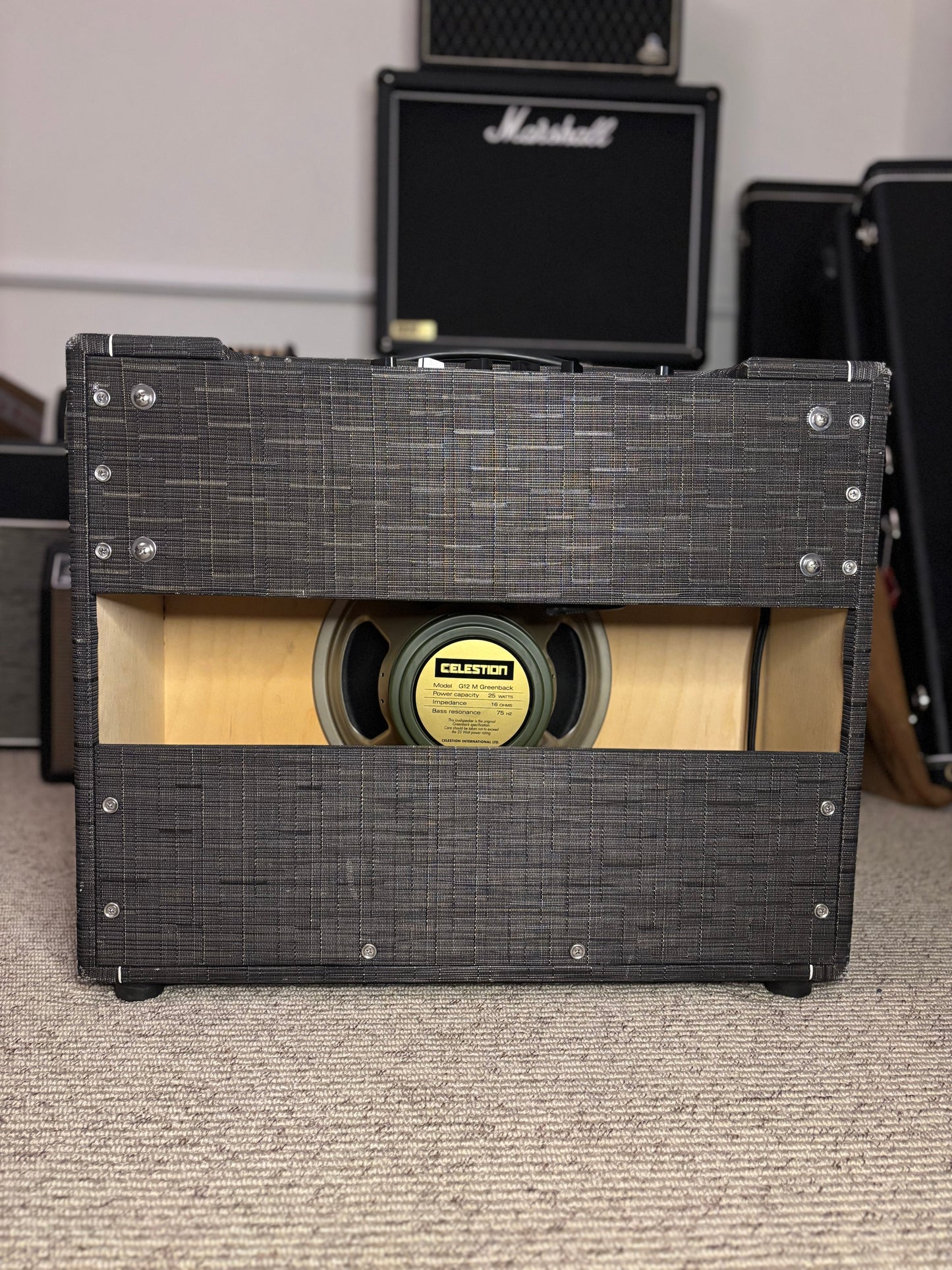Morgan Amplification SW22R C 22-Watt 1x12" Guitar Combo with Reverb 2010s - Black
