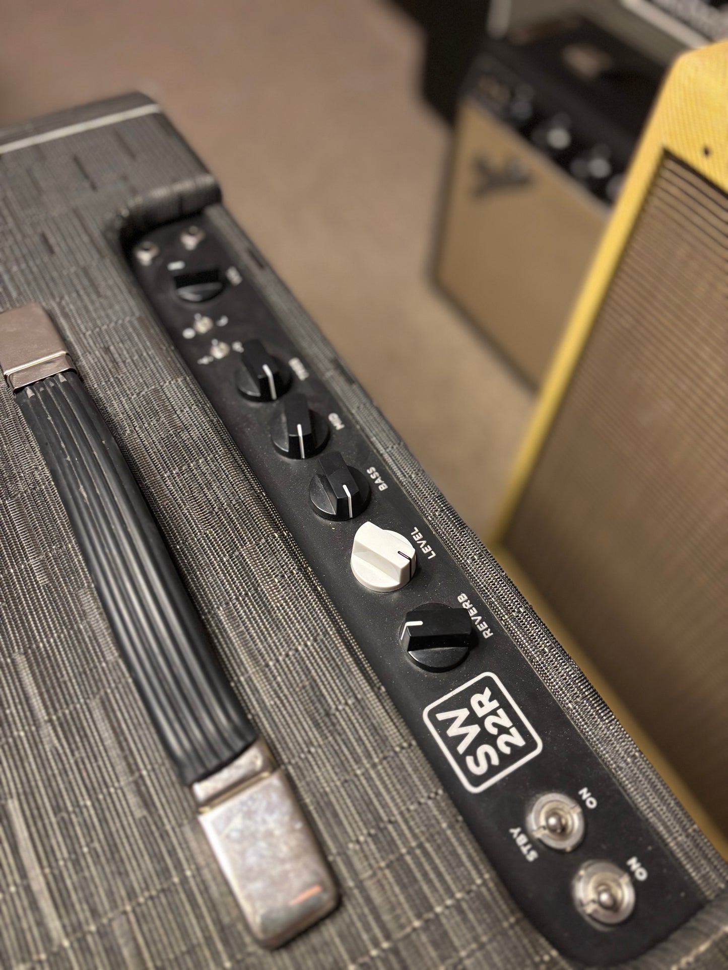 Morgan Amplification SW22R C 22-Watt 1x12" Guitar Combo with Reverb 2010s - Black
