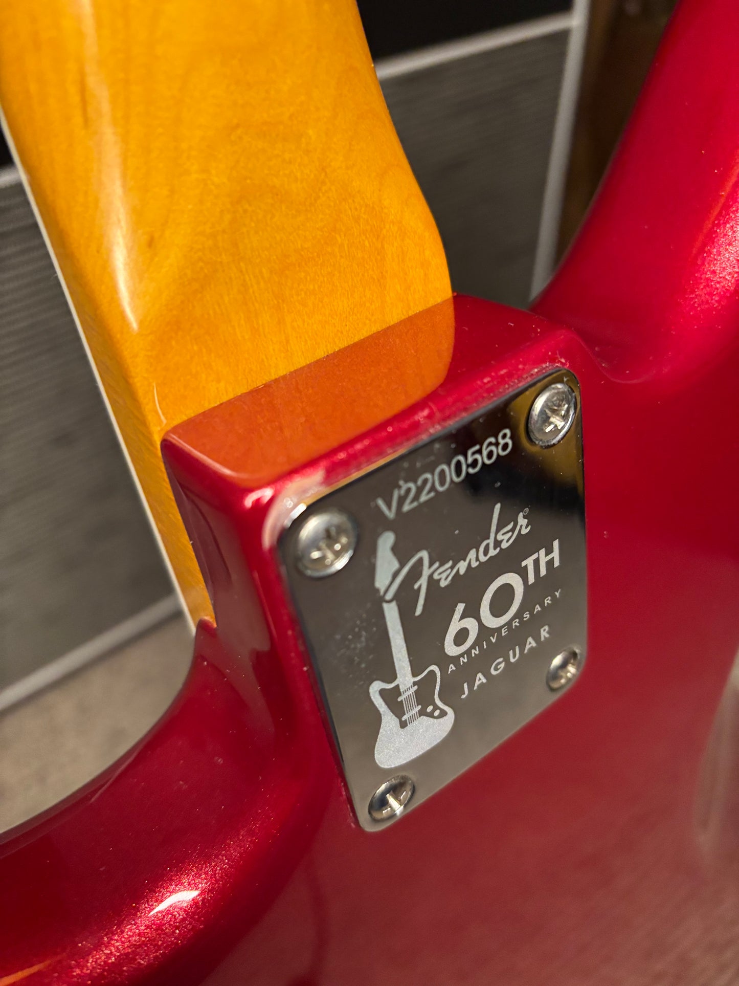 Fender 60th Anniversary Jaguar 2022 Mystic Dakota Red